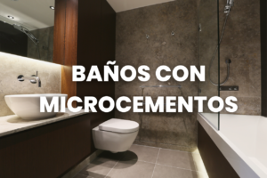 baños con microcementos
