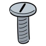 Tornillo de cabeza plana tipos de cabeza de tornillos